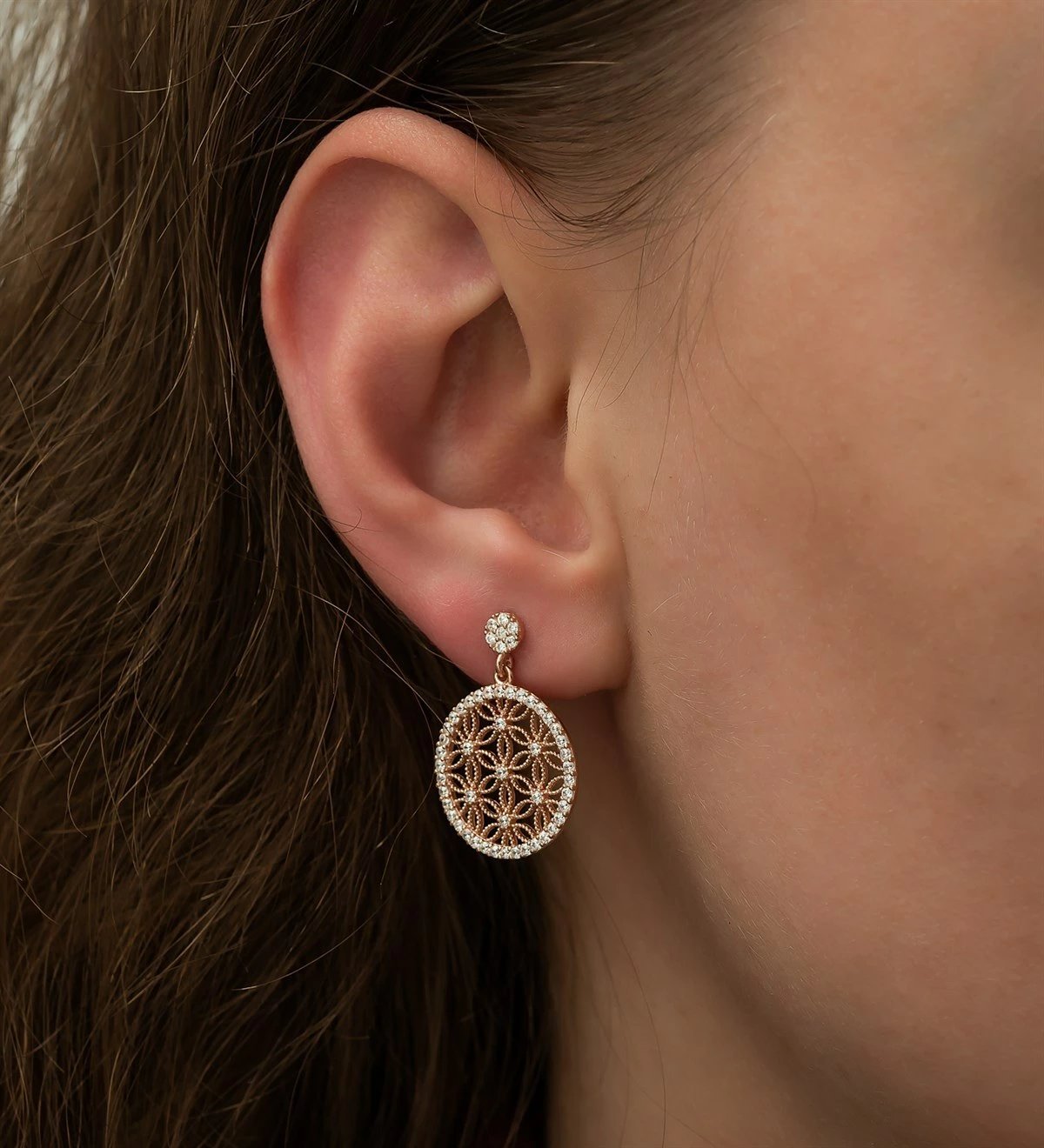 Vath argjendi, ngjyrë rozë ari dhe e bardhë, Jumeon, NRZ1156