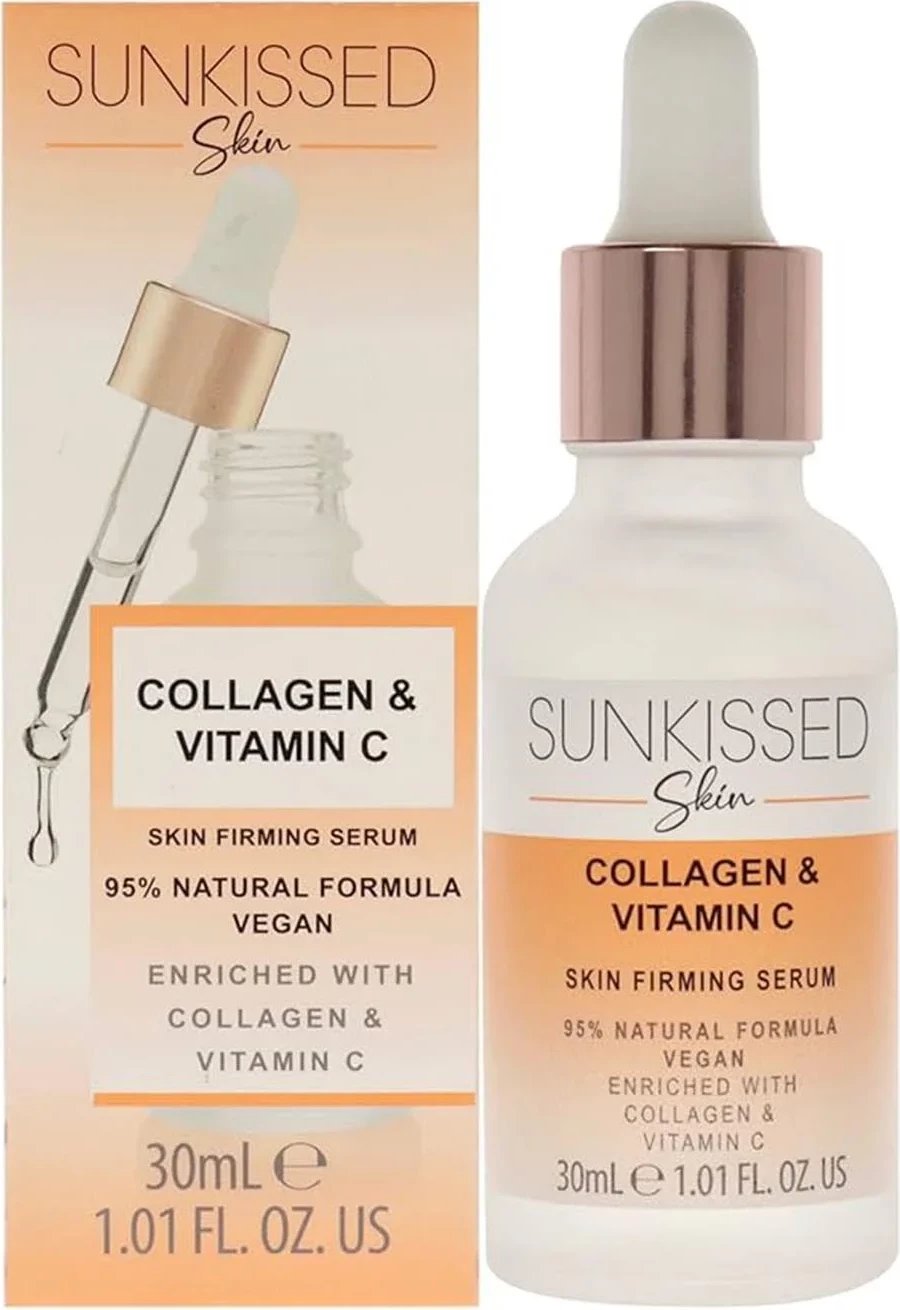 Serum për fytyrë Sunkissed Collagen & Vitamin C unisex 30ml