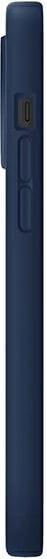 Mbështjellës UNIQ Lino për iPhone 13 Pro Max, silikon, blu