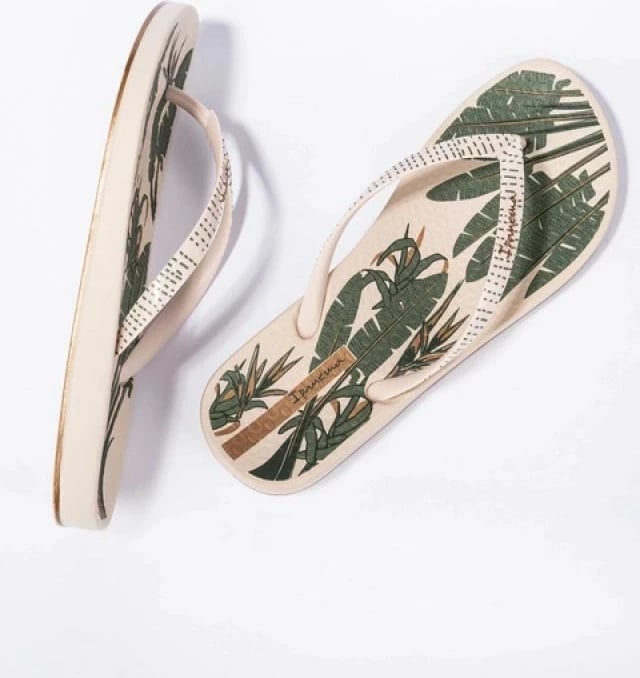 Flip-flopa për femra Ipanema, bezhë