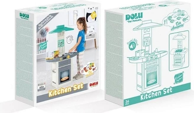 Set kuzhine lodër DOLU 2606, për fëmijë, me aksesorë