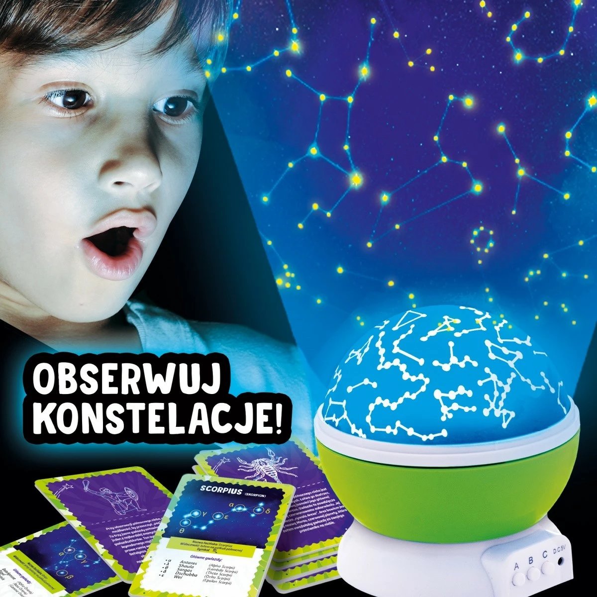 Set shkencor Lisciani Im A Genius Science Kit: The Great Space Laboratory, edukativ për fëmijë