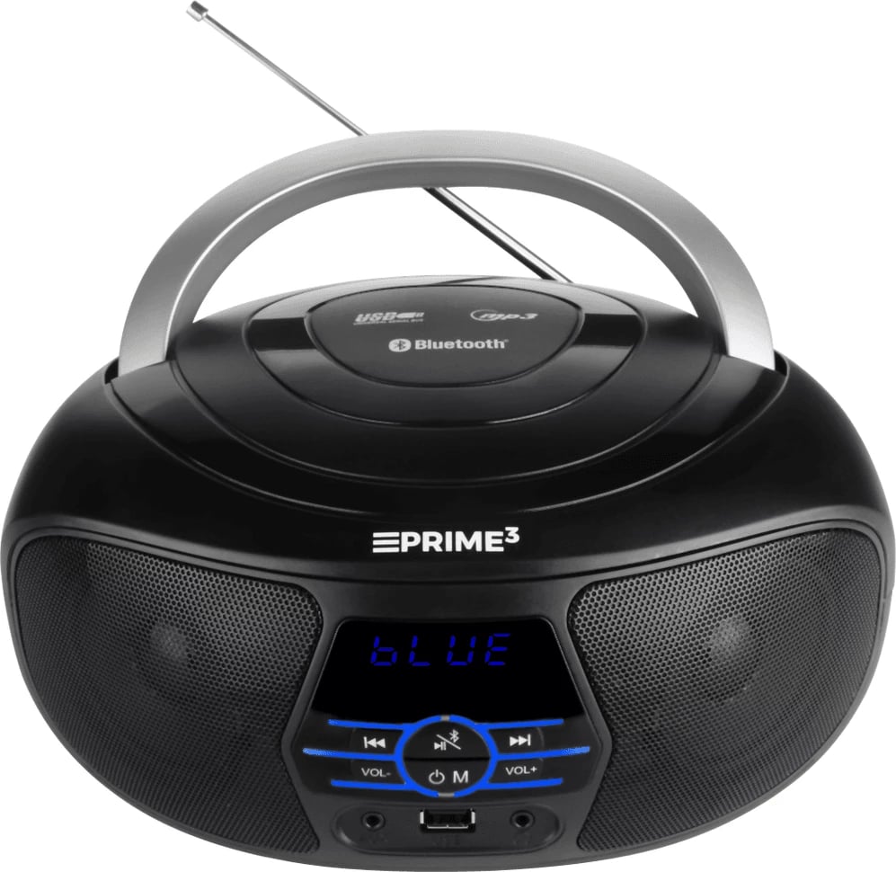 Radio Boombox Portative Bluetooth me FM dhe MP3/WAV/FLAC PRIME3 ABB11BT