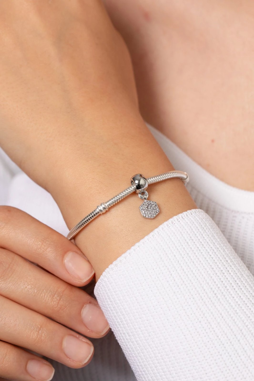 Varëse metalike Elika, CPN9881, ngjyrë argjendi