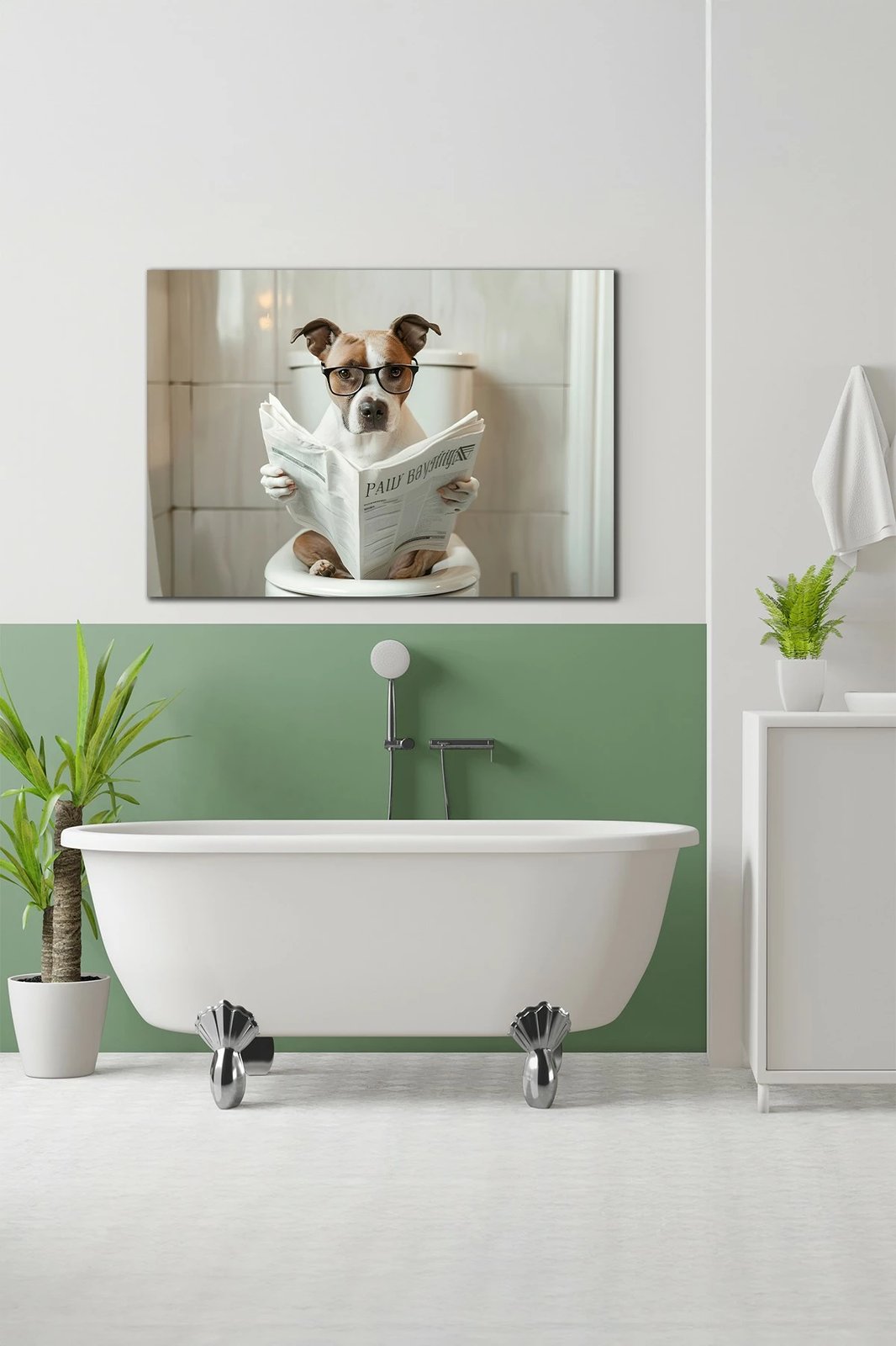 Pikturë dekorative në kanavacë, shumëngjyrëshe, Wallity, Ersyaıhyvn50, 40x60cm