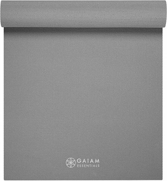 Joga dyshek me rrip GAIAM essentials, unisex, e zezë Joga dyshek me rrip GAIAM essentials, unisex, e zezë