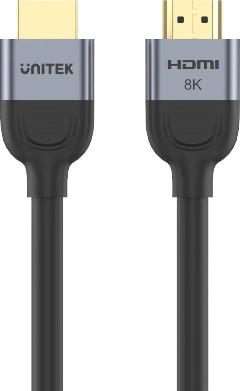 Kabëll HDMI Unitek 2.1 8K 60Hz, 2m, zi