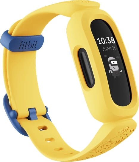 Smartwatch për fëmijë FitBit Ace3, 0.96", e verdhë