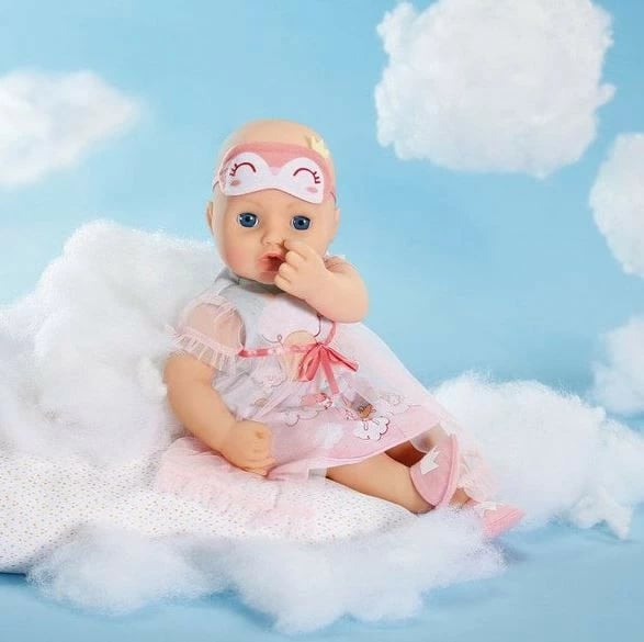 Set rrobash për kukull Baby Annabell, Zapf, 43 cm, rozë/azure