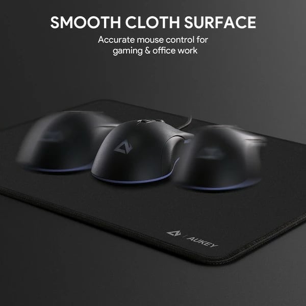 Mauspad AUKEY KM-P1, gaming, 350x250x3mm, i zi