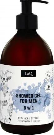 Xhel dushi për meshkuj LaQ Kozioł, 500ml Xhel dushi për meshkuj LaQ Kozioł, 500ml