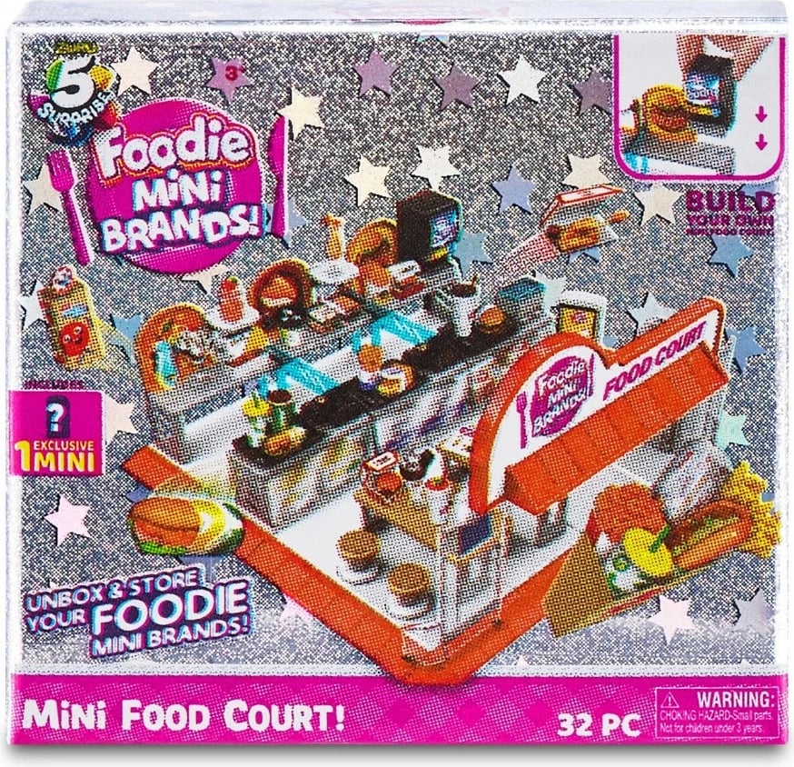 Lodër surprizë ZURU 5 Surprise Mini Brands Series 3, 1 copë Lodër surprizë ZURU 5 Surprise Mini Brands Series 3, 1 copë
