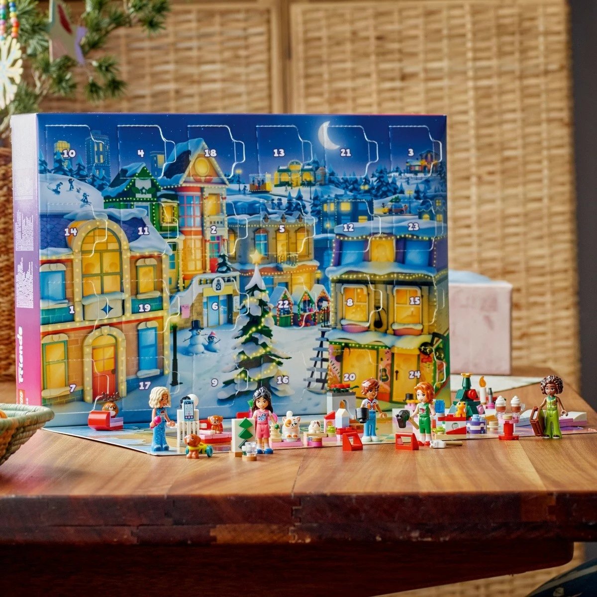 Set LEGO Friends Advent Calendar 42668, 237 pjesë, për fëmijë, shumëngjyrësh
