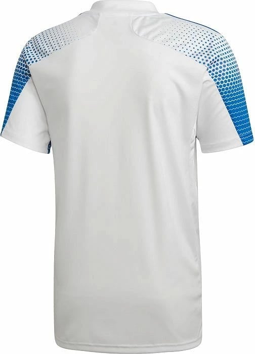 Maicë adidas për meshkuj, e bardhë dhe blu