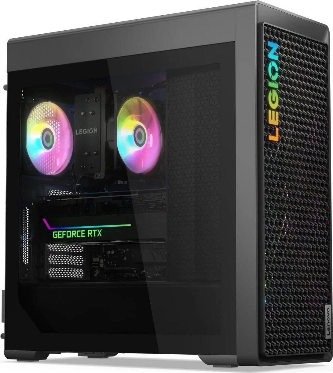 Kompjuter Lenovo Legion T7, Core i7-14700KF, RAM 64GB, SSD 2TB, RTX4080 SUPER, ngjyrë e zezë Kompjuter Lenovo Legion T7, Core i7-14700KF, RAM 64GB, SSD 2TB, RTX4080 SUPER, ngjyrë e zezë