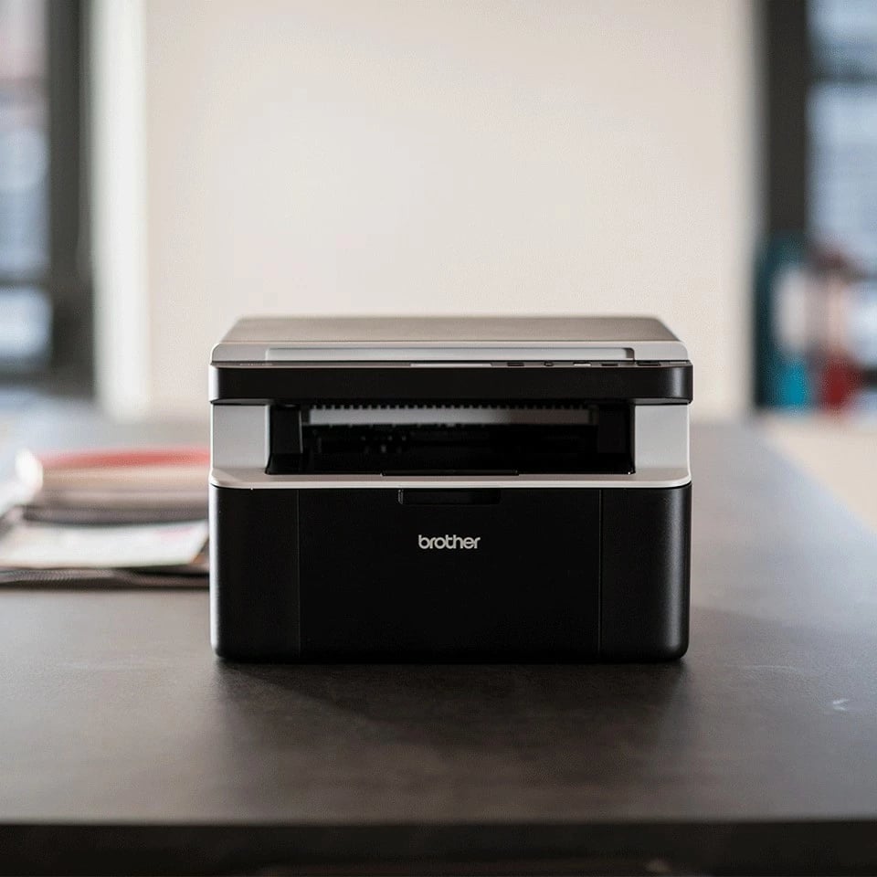 Printer multifunksional Brother DCP-1612WVB, A4, zi/argjendtë