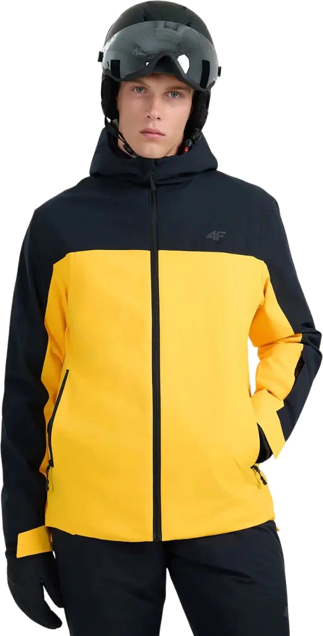Jakne skijimi për meshkuj 4F, e verdhë