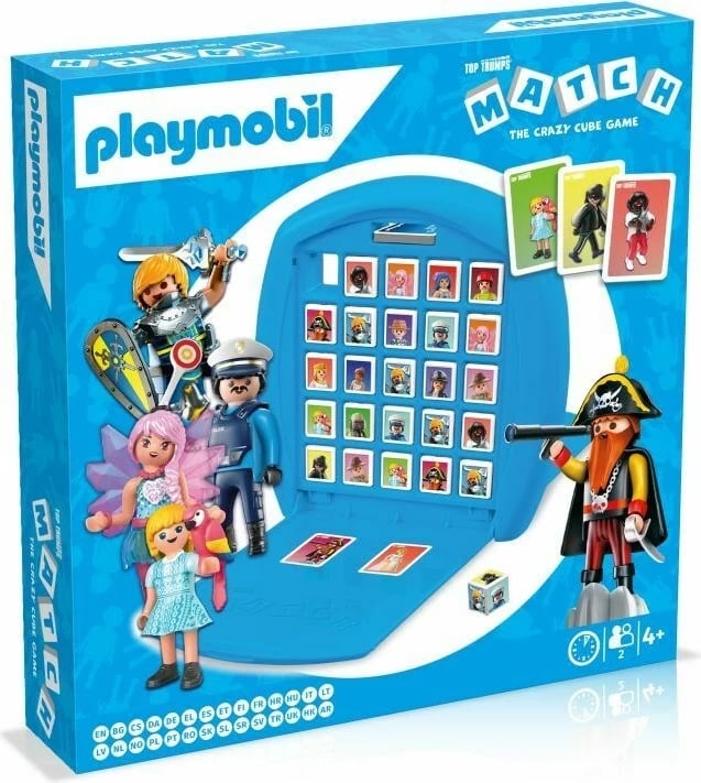Lojë tavoline Top Trumps Match Playmobil, Winning Moves