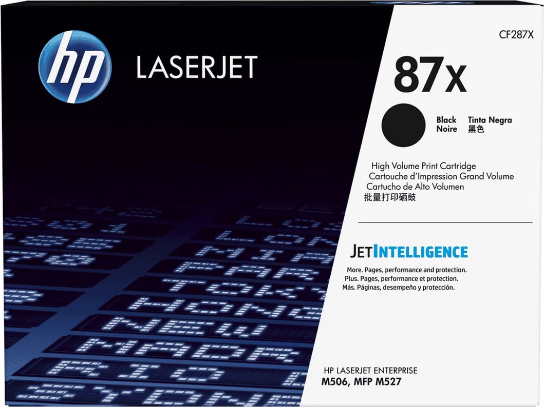 Toner, HP, 87X CF287X, XL 18000 faqe, zi