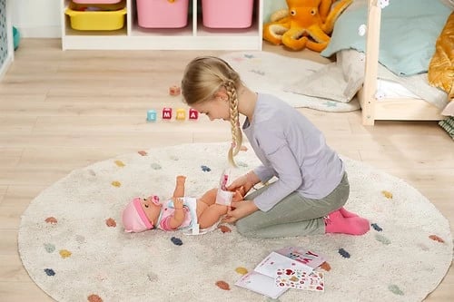 Kukull, Baby Born Emma 43 cm, set me 10 aksesorë