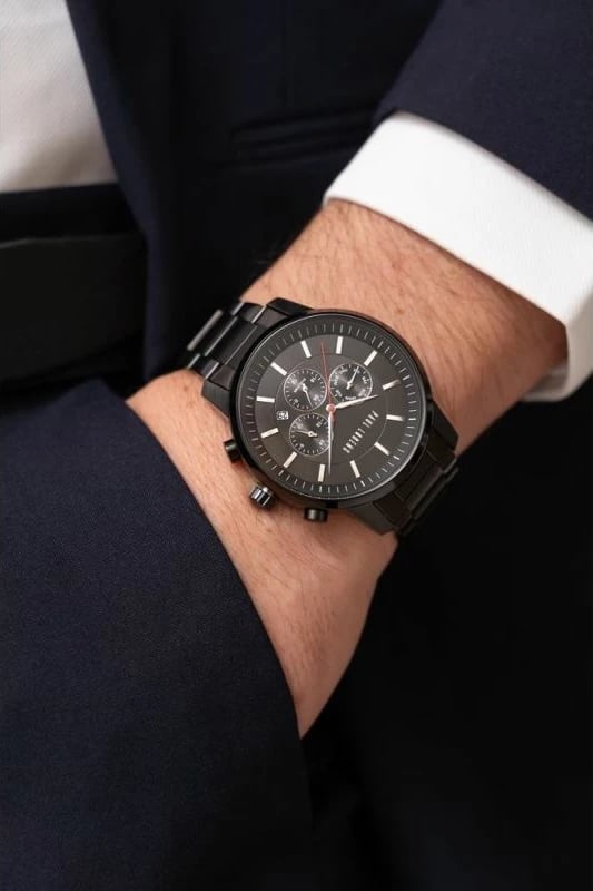 Orë dore për meshkuj Paul Lorens, e zezë