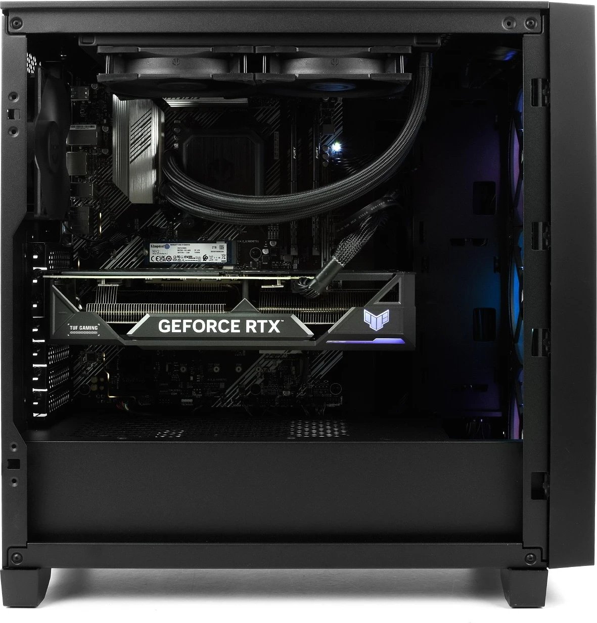 Kompjuter Ultimate R750, Ryzen 7, RTX 4070 Ti Super, 32GB RAM, 2TB SSD, e zi