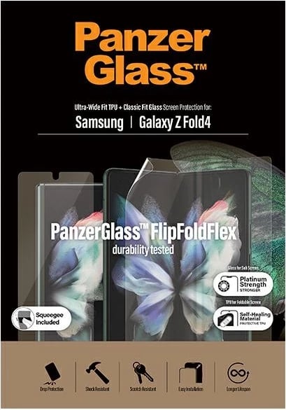 Xham i temperuar PanzerGlass Classic Fit Ultra-Wide për Samsung Galaxy Z Fold4