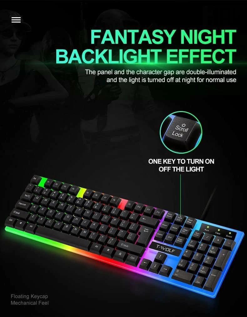 Set 2 në 1 T-Wolf TF200