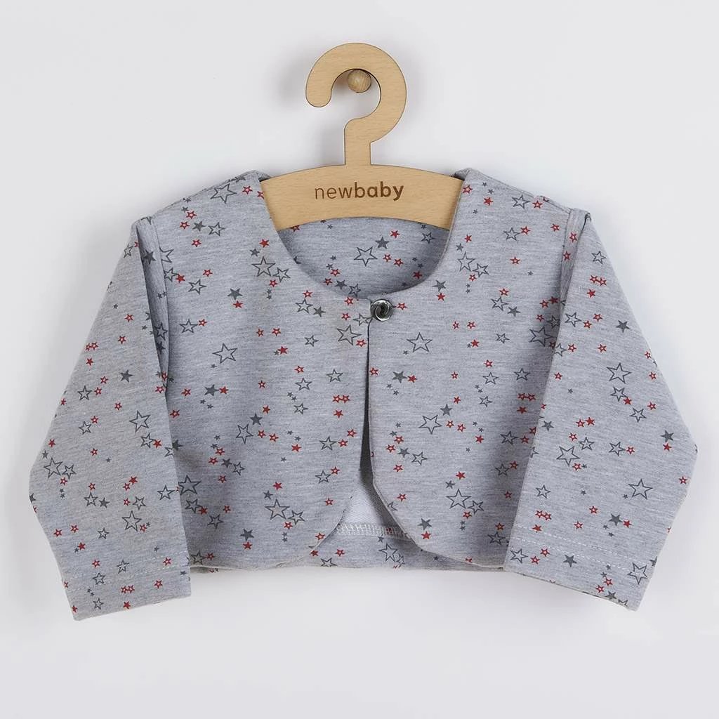 set vajzash 3 pjesë, New Baby Emma, madhësia 62 (3-6m), gri