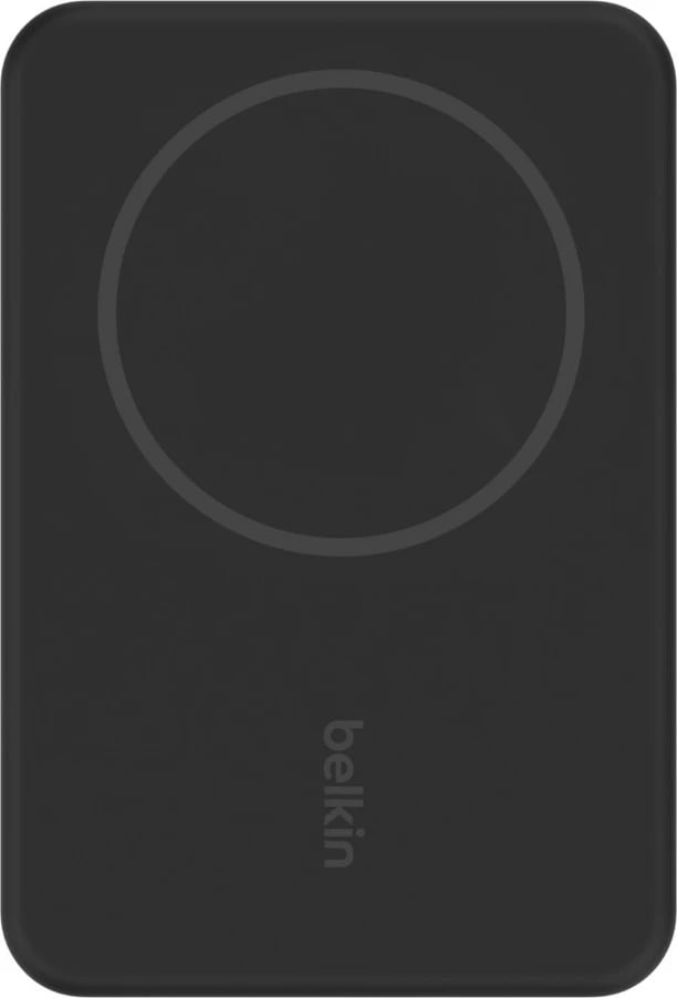 Power bank Belkin BPD004btBK me MagSafe, 5000 mAh, me mbajtëse, e zezë
