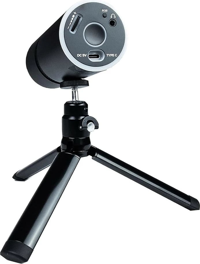 Set mikrofon për streaming Thronmax TM-M20KIT, i zi