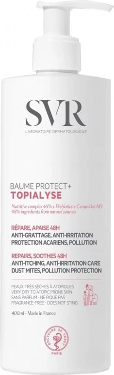 Balzam për trup SVR Topialyse Baume Protect+ unisex 400ml