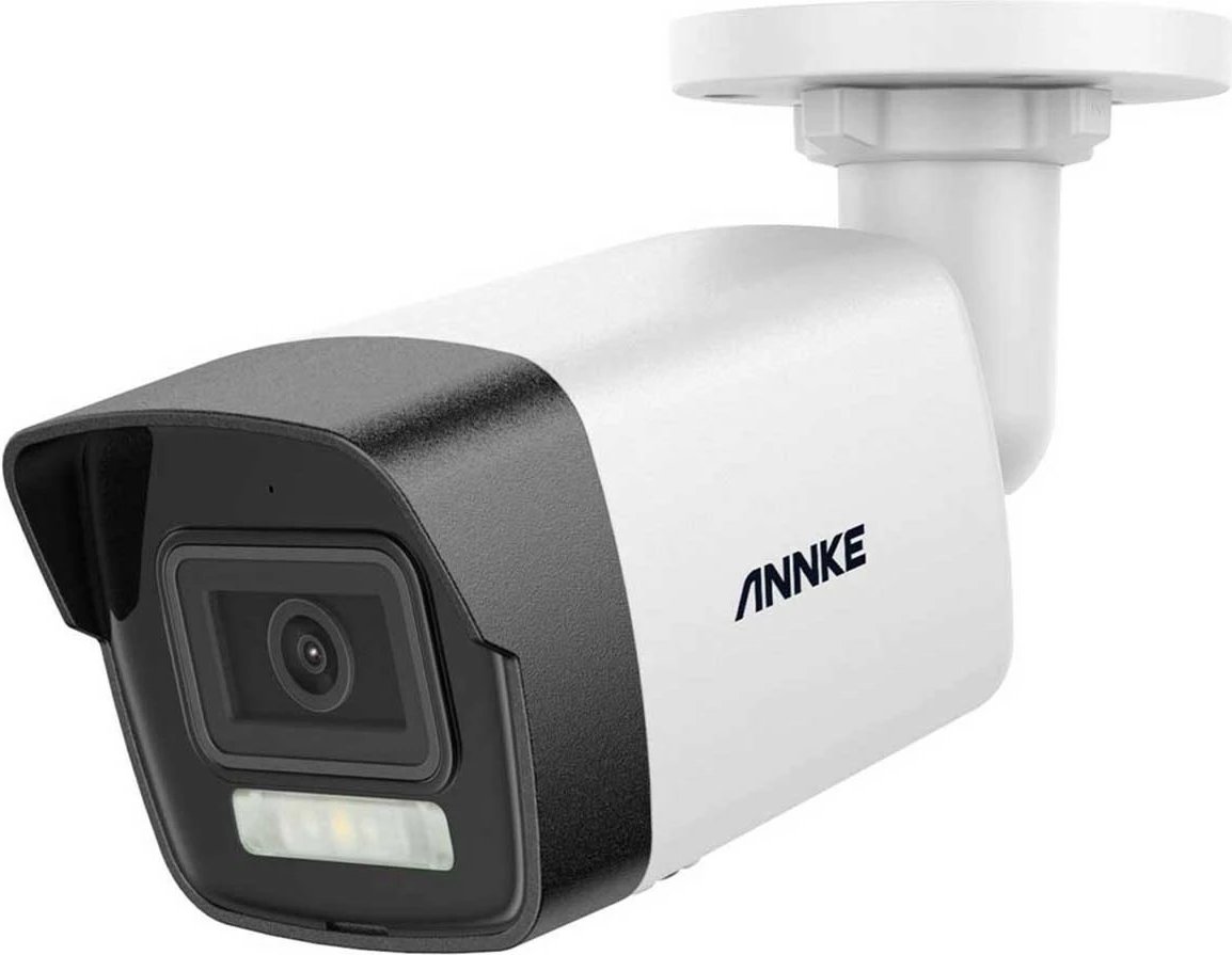 Set kamerash sigurie ANNKE N48PAW+I91DD*4+2T, 4 kamera me recorder, e bardhë