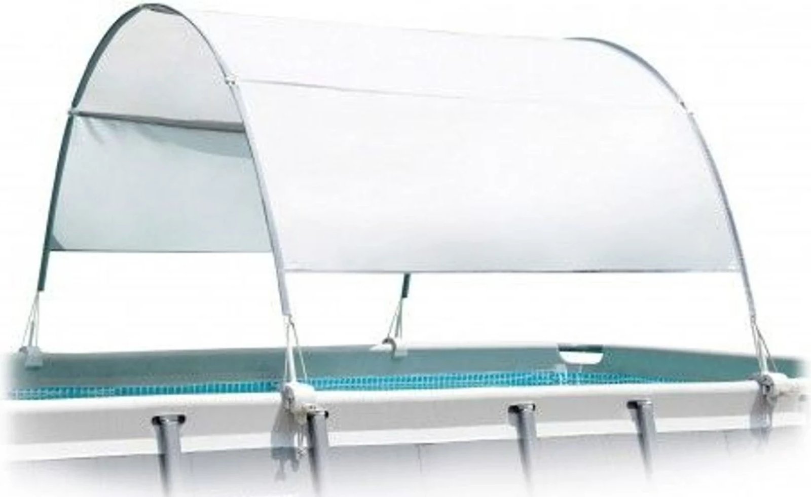 Mbulesë pishine Intex 28054, plastike, e bardhë