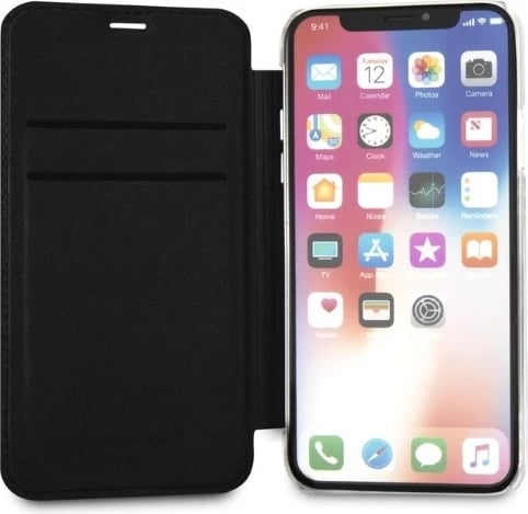 Mbështjellës Karl Lagerfeld Valentine për iPhone X/XS, e kuqe