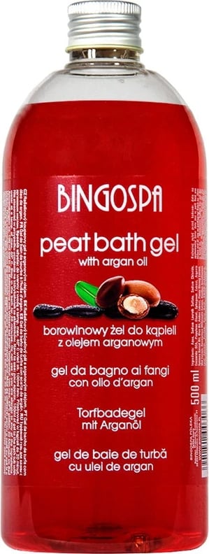 Xhel për banjë BingoSpa Mud Bath Gel me vaj argani 500ml