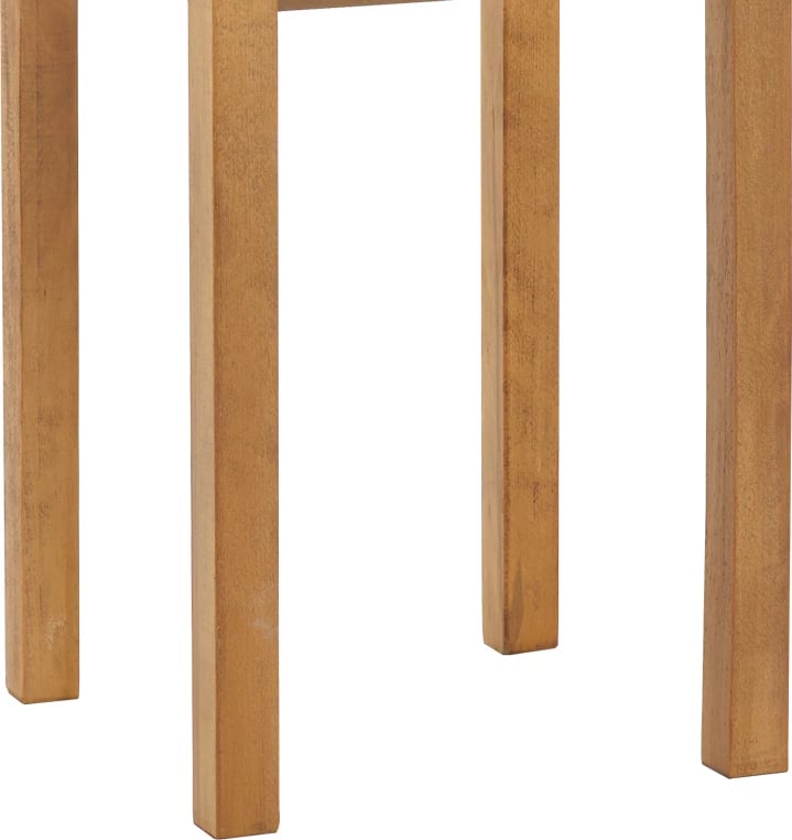 Tavolinë Zolenio dru ahu me sipërfaqe MDF, ngjyrë arre, 60x60x76cm