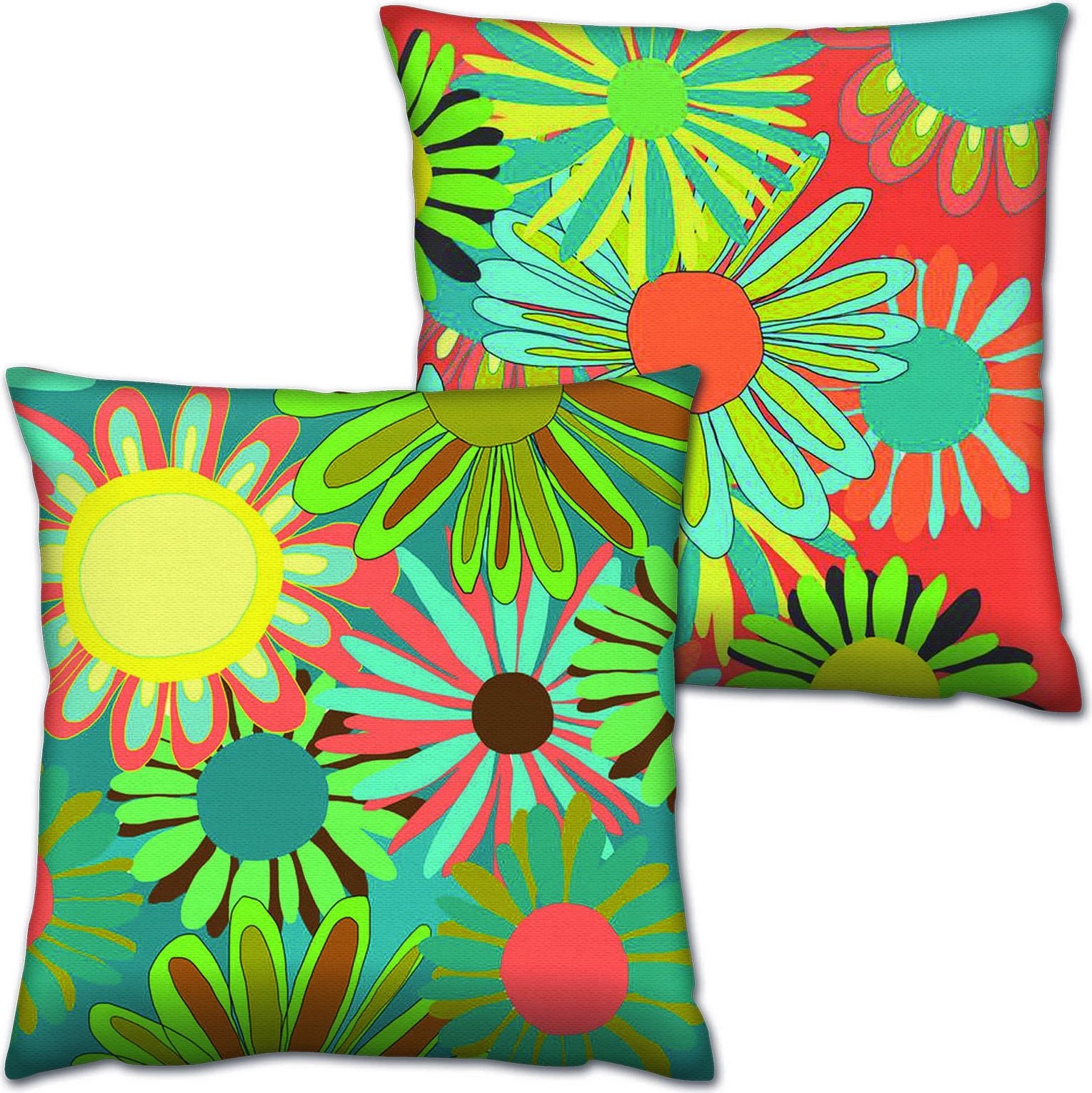 Set jastëkësh (2 copë), shumëngjyrësh, Evila Originals, AB-4606-4605