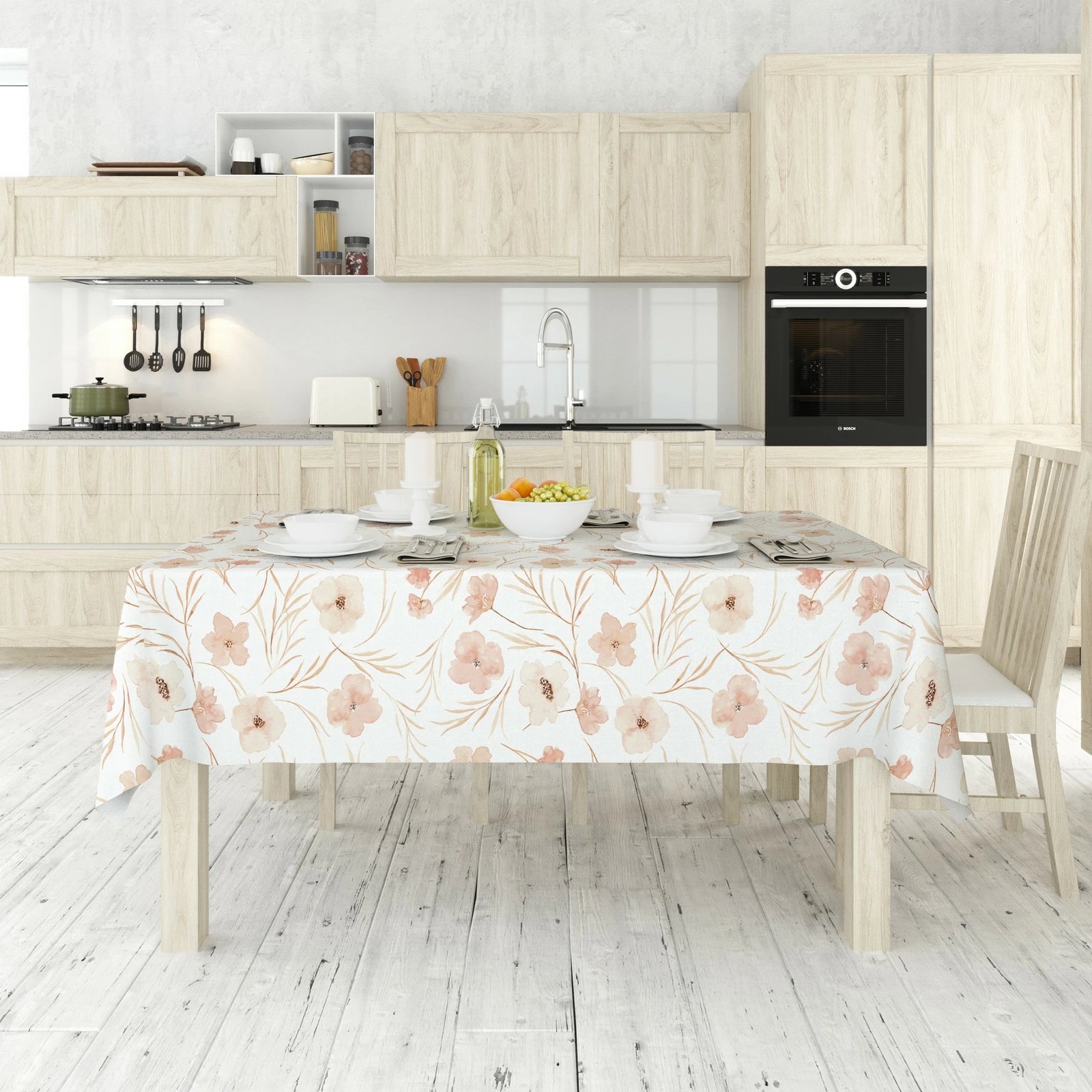 Mbulesë tavoline Hermia, Asr-tblclt25-8, 140x220cm