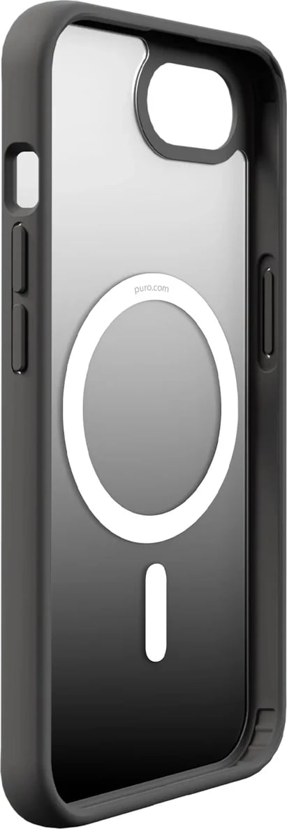 Mbështjellës Puro Gradient MagSafe për iPhone 16e, TPU, i zi