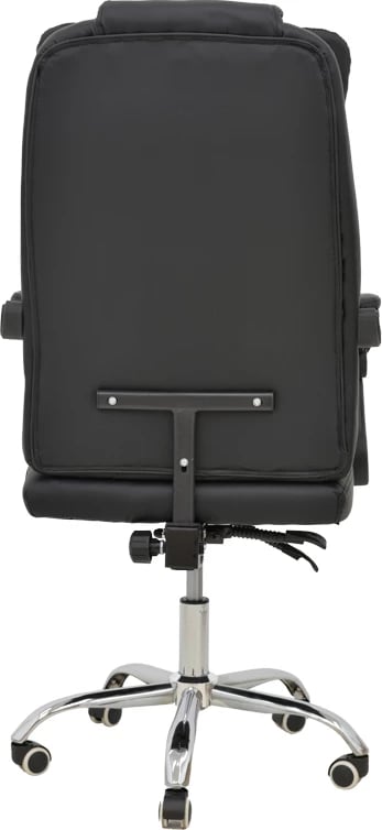 Karrige menaxheri për zyre, ngjyrë e zezë, Toronsi, 60x68x128cm