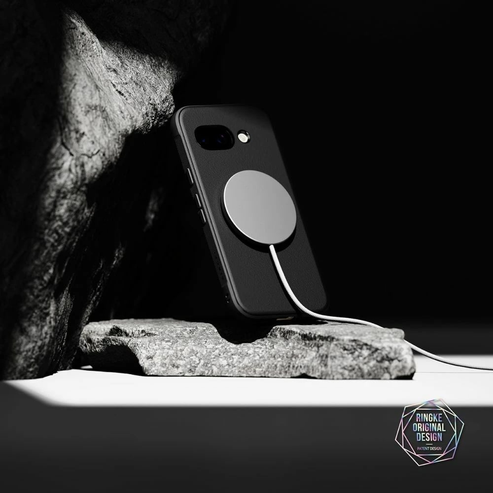 Mbështjellës Ringke Onyx Magnetic MagSafe për Google Pixel 9A, i zi