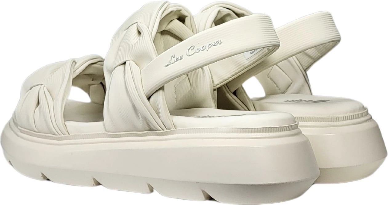 Sandale për femra Lee Cooper, krem