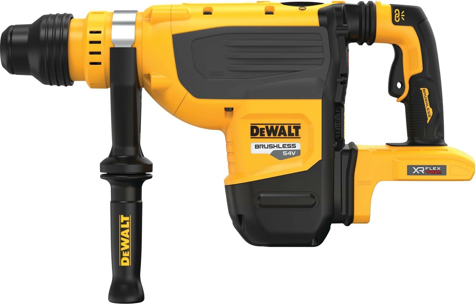 Çekiç elektrik DeWALT DCH735N-XJ, 8.5 kg, 115 mm, 284 mm, i verdhë