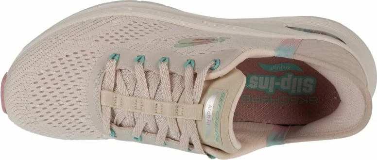Atlete Skechers për femra, bezhë