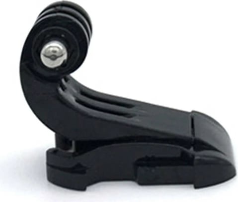 Mbajtës gjoksi për kamera sportive, Hurtel, 360° tripod rrotullues, qëndrim telefoni, i rregullueshëm, e zezë