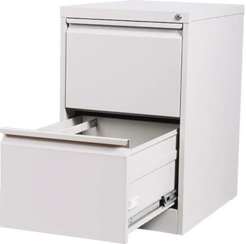 Kabinet dosjesh Nextdeco 2 sirtarë H73.1x46x62cm, Gri