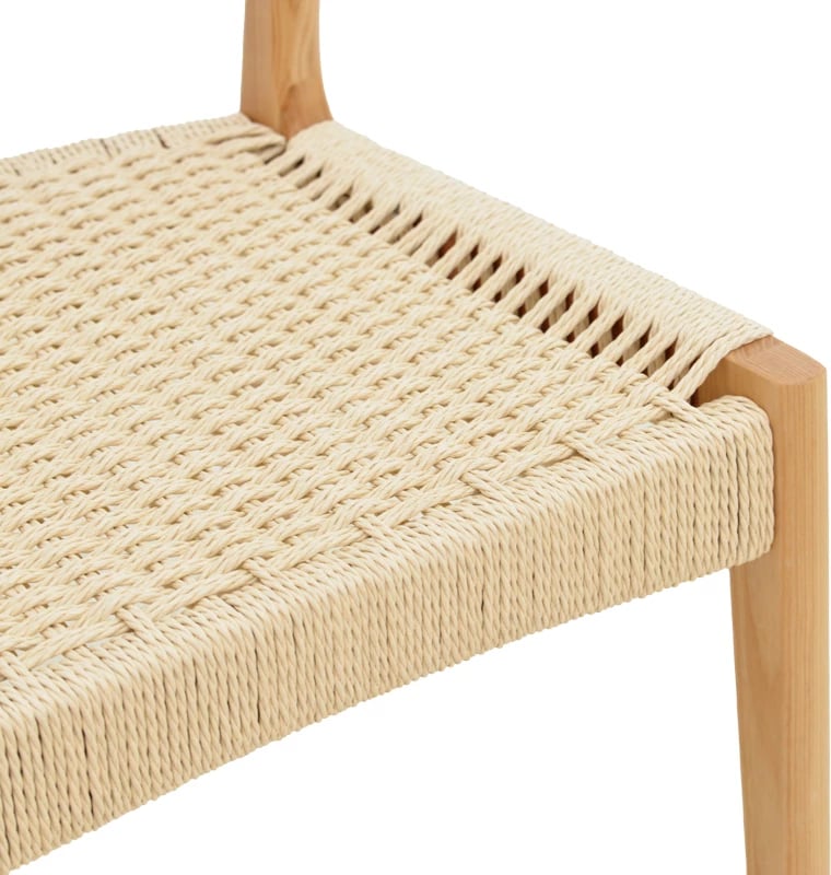 Karrige Karlinda, dru ahu natyral, litar ngjyrë natyrale, 47.5x55x81cm