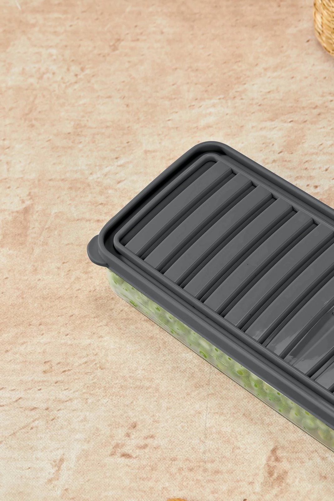 Set kuti plastike për organizim, 4 copë, ngjyrë antracit, VİTABOX4'LÜ-ANTRASİT 1LT