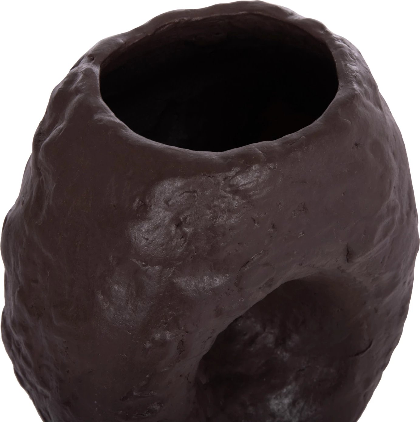 Vazo dekorative tavoline NAMENTIS, terrakotë, ngjyrë çokollate, FH4673.07S, 22x13x28cm Vazo dekorative tavoline NAMENTIS, terrakotë, ngjyrë çokollate, FH4673.07S, 22x13x28cm